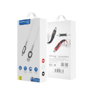 Konfulon DC24 Micro USB Kablo 1.2M 4A