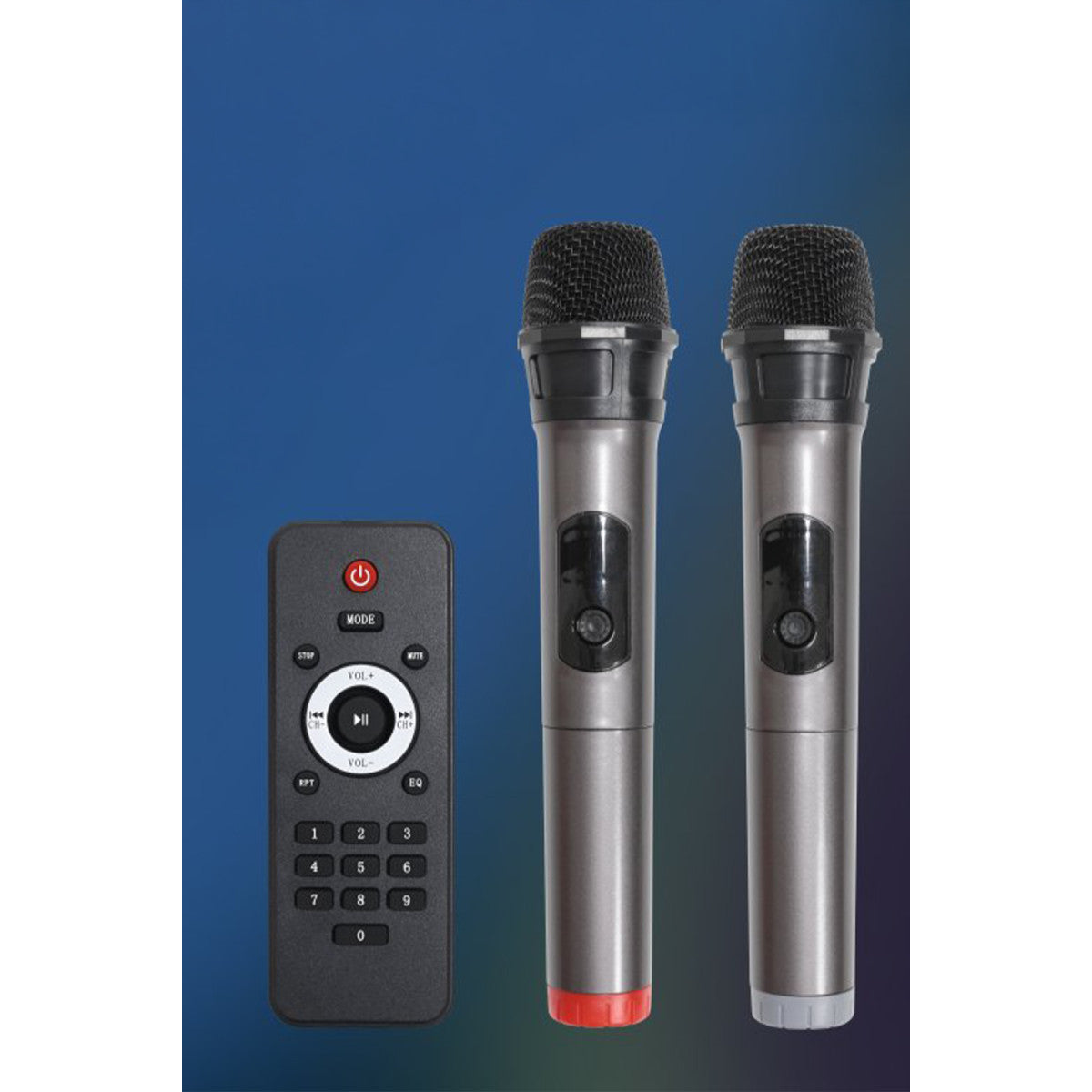 Konfulon F39 25W Sürücülü RGB Işıklı 2 Adet Mikrofonlu Bluetooth 5.3 Kablosuz Hoparlör – Siyah
