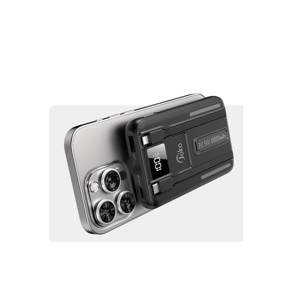 Joko J39 10.000 mAh 20W PD Dahili Kablolu Magsafe Powerbank