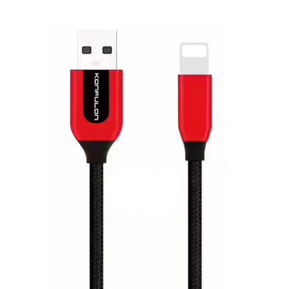 Konfulon S51 Lightning Kablo iphone Uyumlu 1M 3A - Siyah