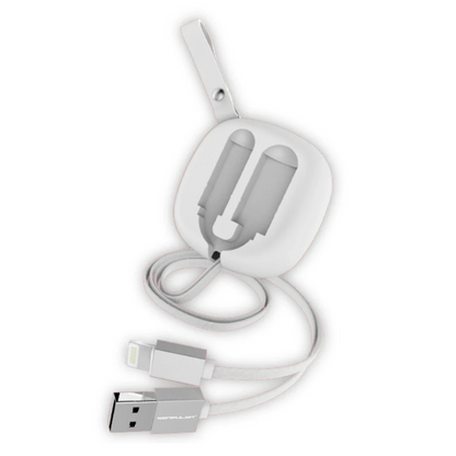 Konfulon S80 Lightning Kablo iphone Uyumlu 20cm-1M 2A - Beyaz