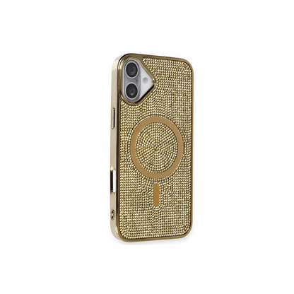 Joko Apple iPhone 16 Plus Kılıf Helen Magsafe Kapak - Gold