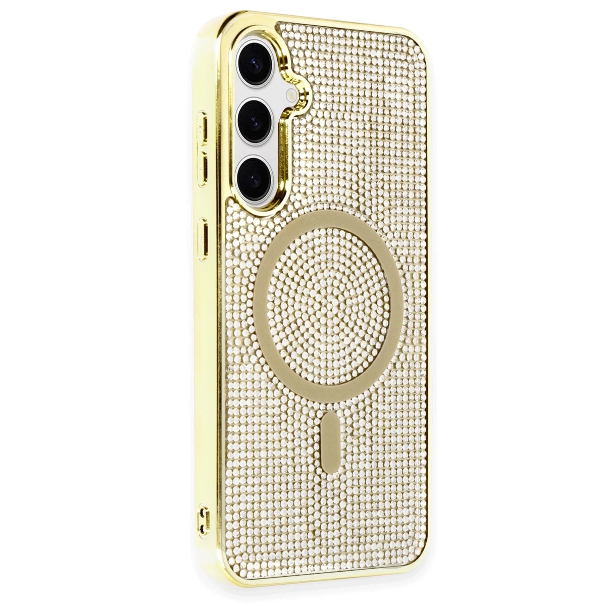 Joko Samsung Galaxy S23 Kılıf Helen Magsafe Kapak - Gold