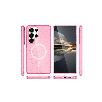 Joko Samsung Galaxy S23 Ultra Kılıf Star Magsafe Kapak - Pembe