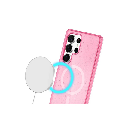 Joko Samsung Galaxy S24 Ultra Kılıf Star Magsafe Kapak - Pembe