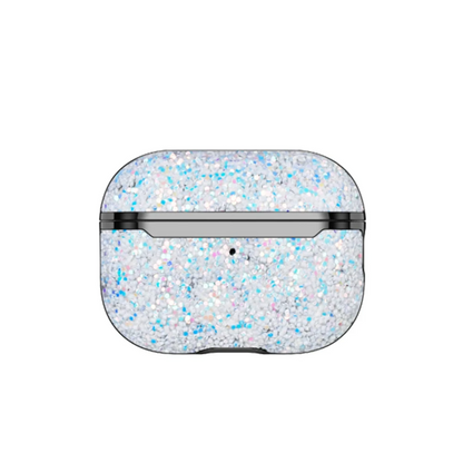 Onegif Apple Airpods 2 (2.nesil) Bright Simli Airpods Kapak - Gümüş