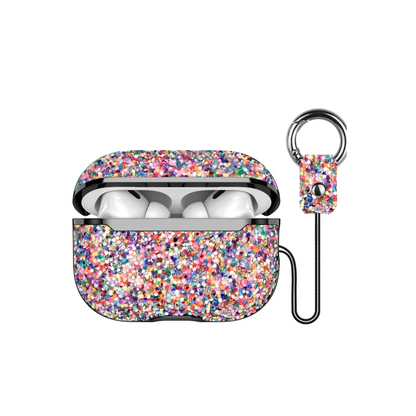 Onegif Apple Airpods 3 (3.nesil) Bright Simli Airpods Kapak - Gold