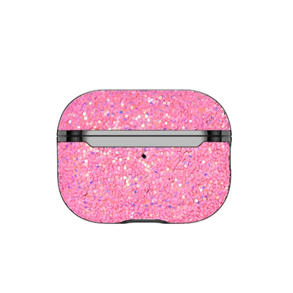 Onegif Apple Airpods 3 (3.nesil) Bright Simli Airpods Kapak - Pembe