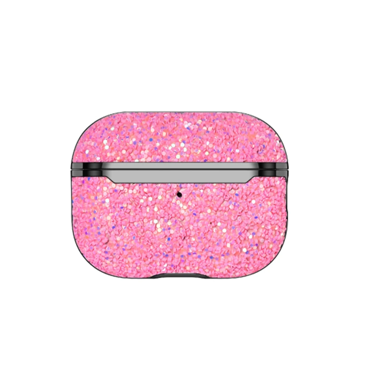 Onegif Apple Airpods Pro 2 (2.nesil) Bright Simli Airpods Kapak - Pembe