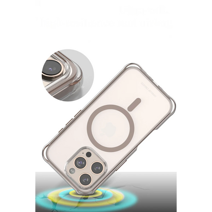 Onegif Apple iPhone 15 Pro Max Hulk Magsafe Kapak - Beyaz