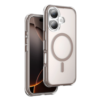 Onegif Apple iPhone 16 Hulk Magsafe Kapak - Çöl Titanyum