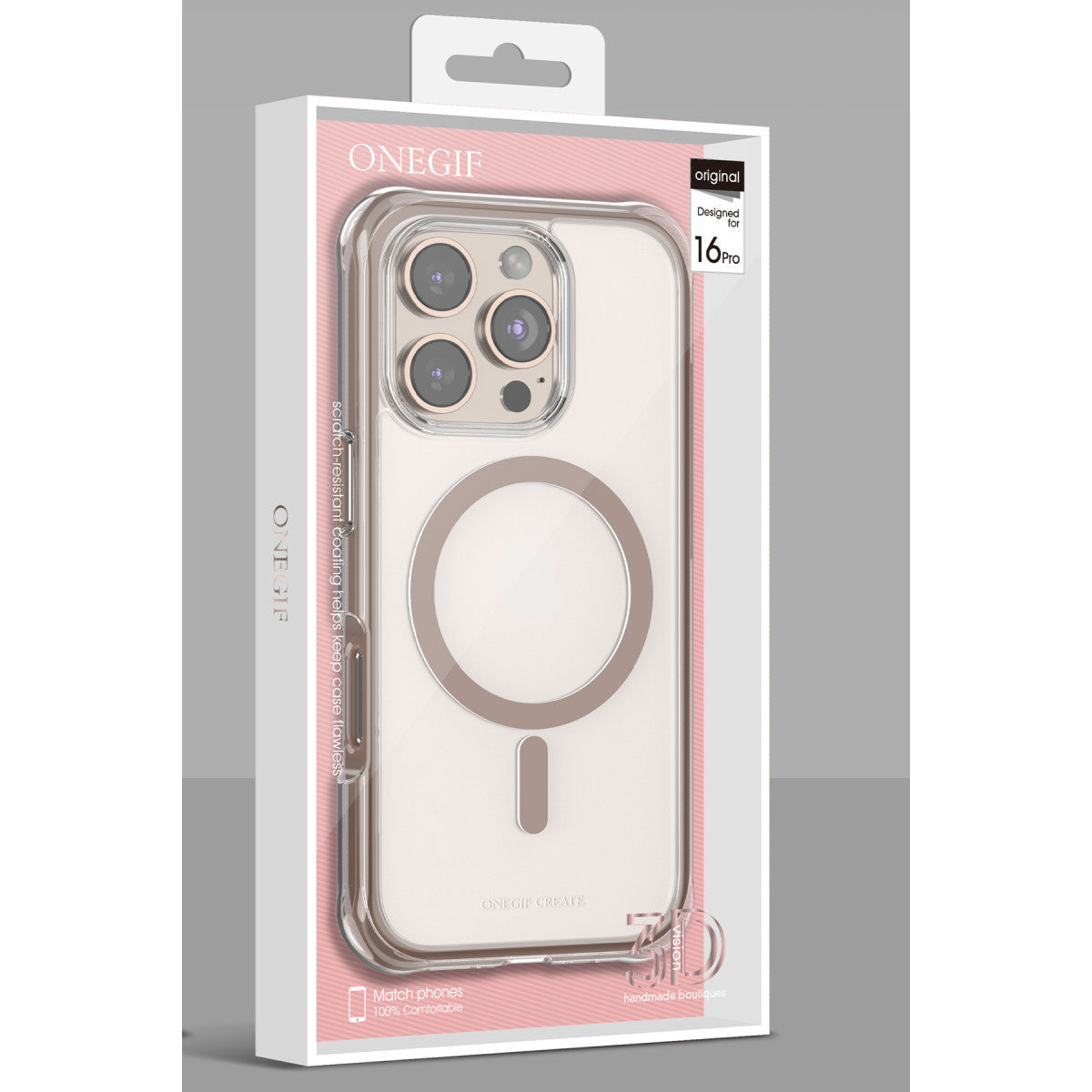 Onegif Apple iPhone 16 Pro Hulk Magsafe Kapak
