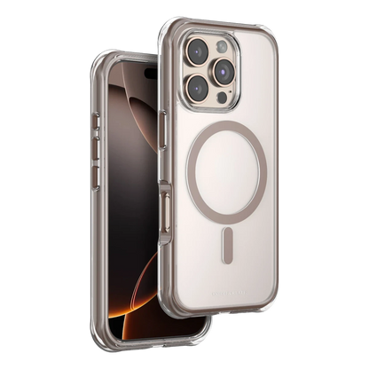 Onegif Apple iPhone 16 Pro Max Hulk Magsafe Kapak - Çöl Titanyum