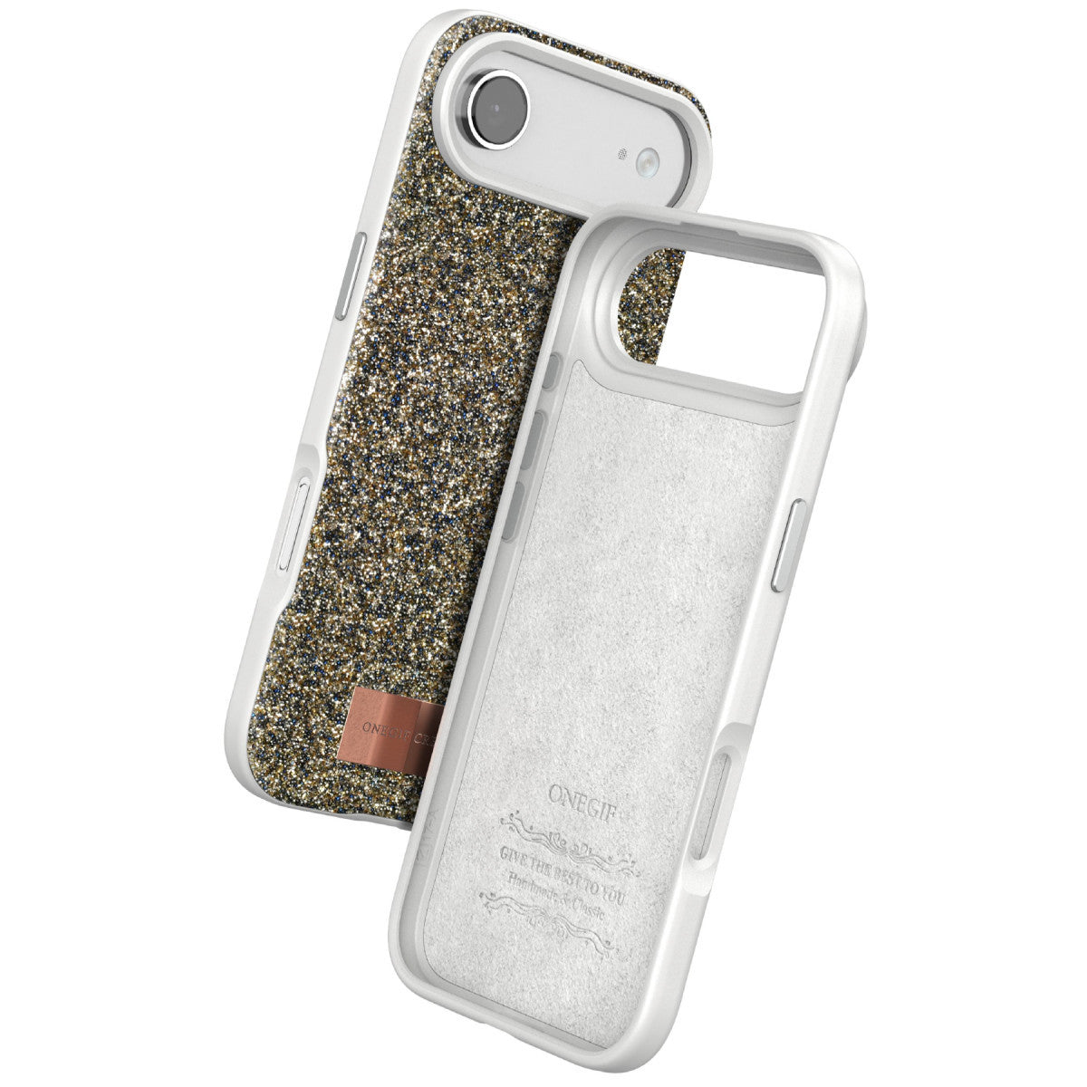 Onegif Apple iPhone 17 Air Bright Simli Kapak
