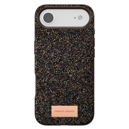 Onegif Apple iPhone 17 Air Bright Simli Kapak - Gold