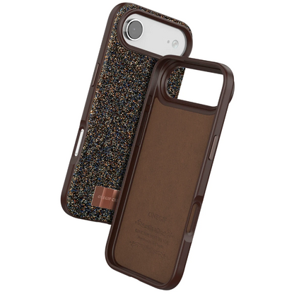 Onegif Apple iPhone 17 Air Bright Simli Kapak - Gold