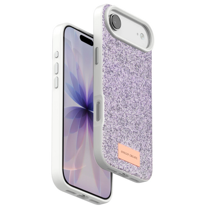 Onegif Apple iPhone 17 Air Bright Simli Kapak - Lila