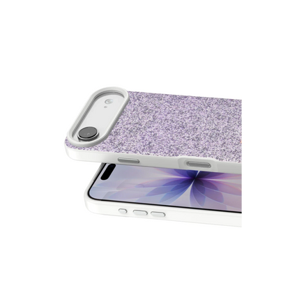 Onegif Apple iPhone 17 Air Bright Simli Kapak - Lila