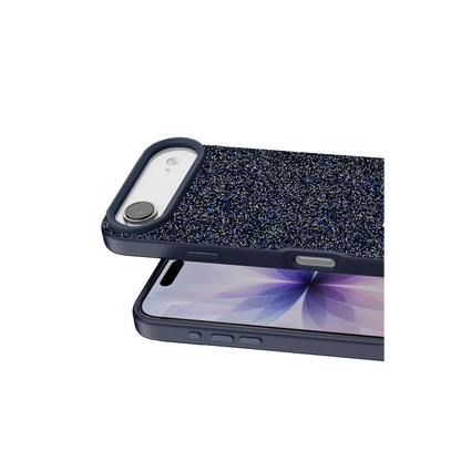 Onegif Apple iPhone 17 Air Bright Simli Kapak - Mavi