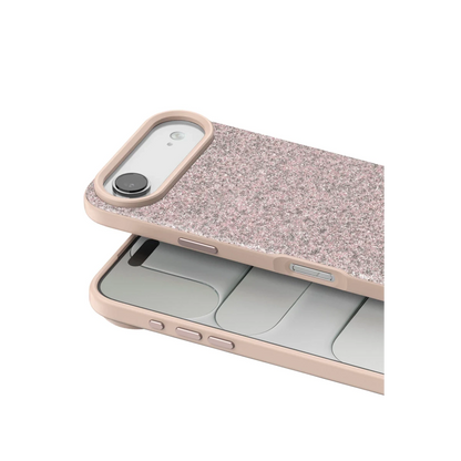 Onegif Apple iPhone 17 Air Bright Simli Kapak - Pembe