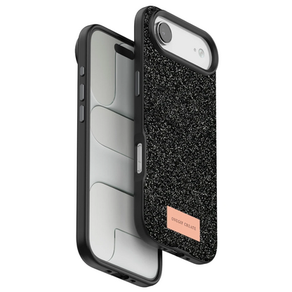 Onegif Apple iPhone 17 Air Bright Simli Kapak - Siyah