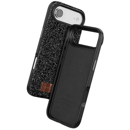 Onegif Apple iPhone 17 Air Bright Simli Kapak - Siyah