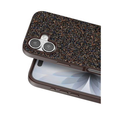 Onegif Apple iPhone 17 Bright Simli Kapak - Gold