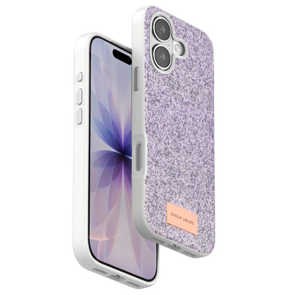 Onegif Apple iPhone 17 Bright Simli Kapak - Lila