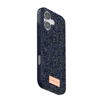 Onegif Apple iPhone 17 Bright Simli Kapak - Mavi