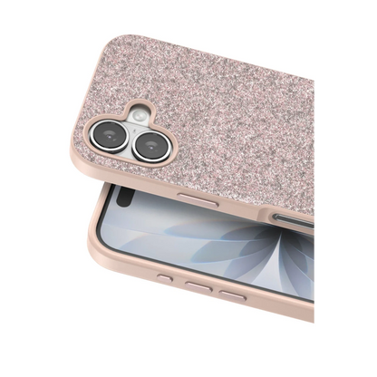 Onegif Apple iPhone 17 Bright Simli Kapak - Pembe
