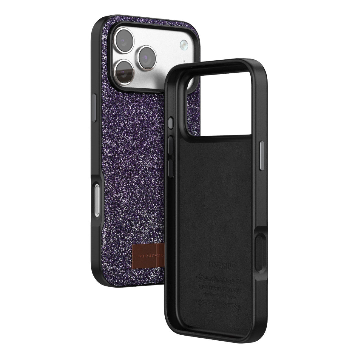 Onegif Apple iPhone 17 Pro Bright Simli Kapak