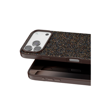 Onegif Apple iPhone 17 Pro Bright Simli Kapak - Gold