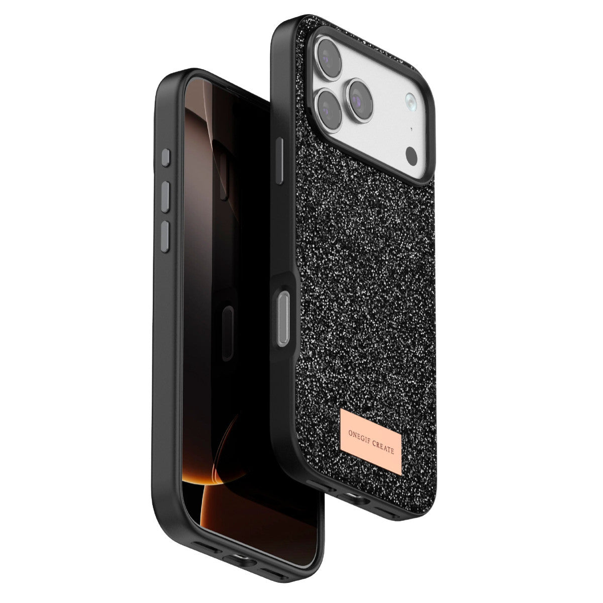 Onegif Apple iPhone 17 Pro Bright Simli Kapak