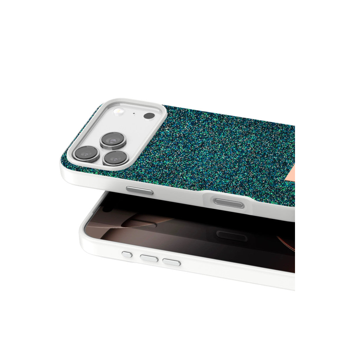 Onegif Apple iPhone 17 Pro Max Bright Simli Kapak
