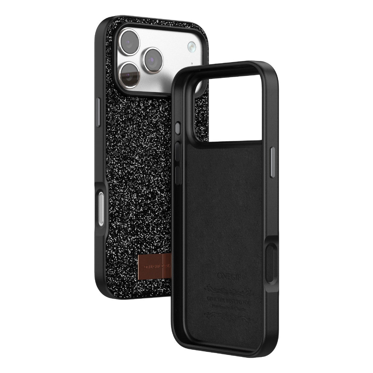 Onegif Apple iPhone 17 Pro Max Bright Simli Kapak