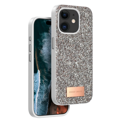 Onegif Apple iPhone 11 Bright Simli Kapak - Gold