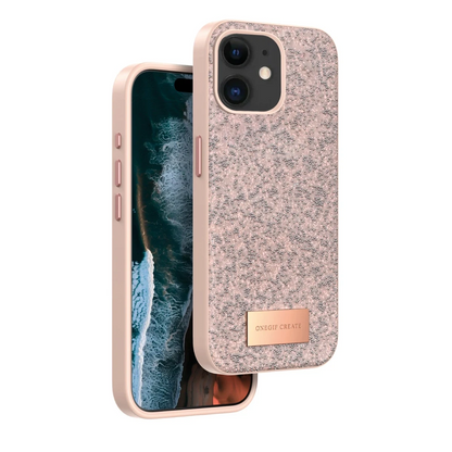 Onegif Apple iPhone 11 Bright Simli Kapak - Pembe