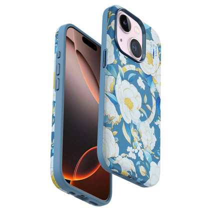 Onegif Apple iPhone 14 Flower Series Magsafe Kapak