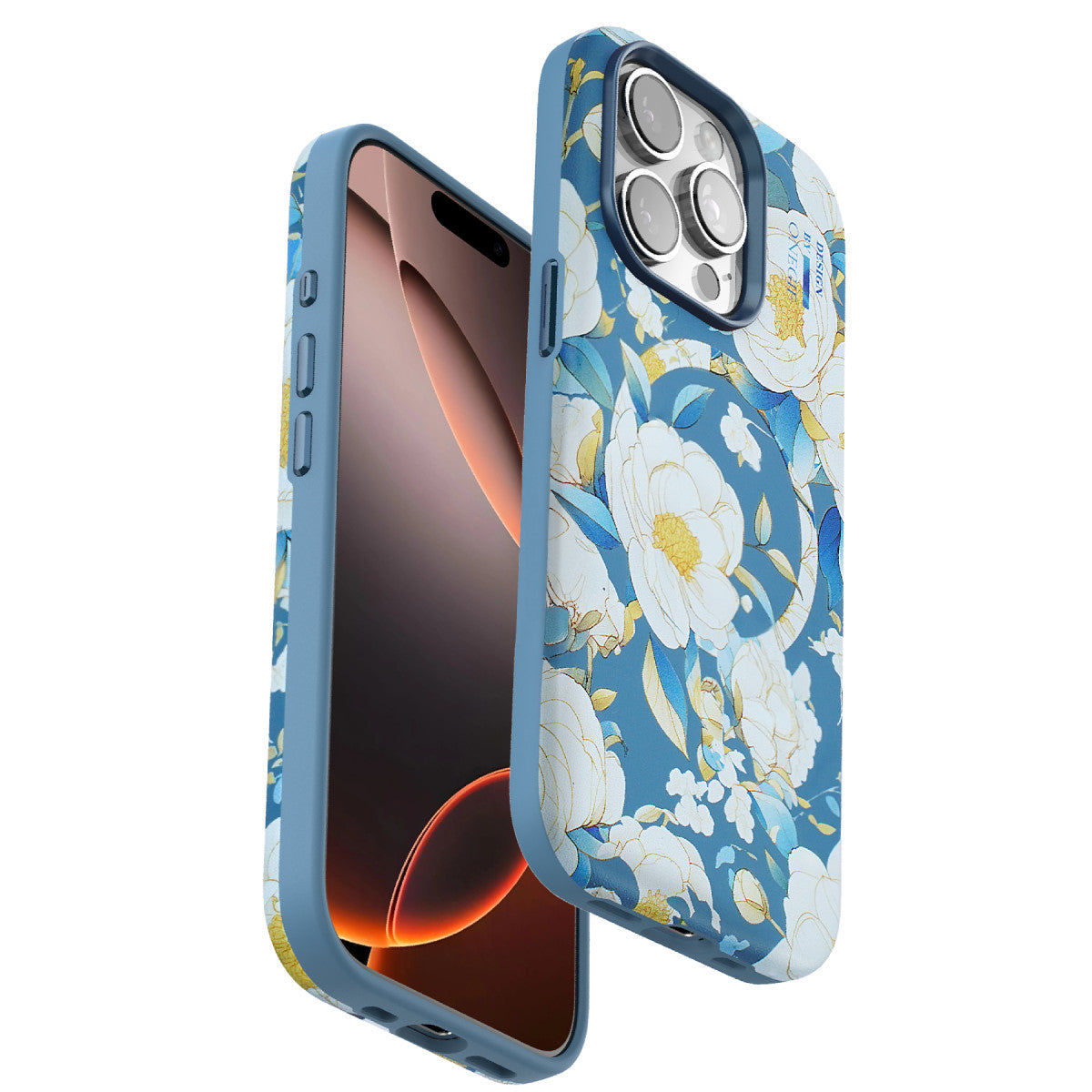 Onegif Apple iPhone 14 Pro Max Flower Series Magsafe Kapak