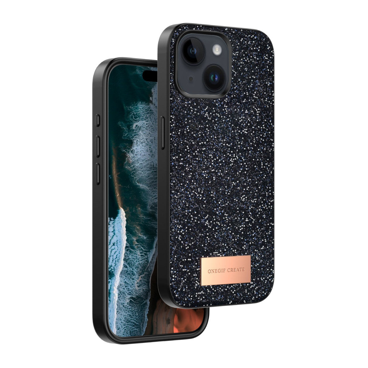 Onegif Apple iPhone 15 Bright Simli Kapak