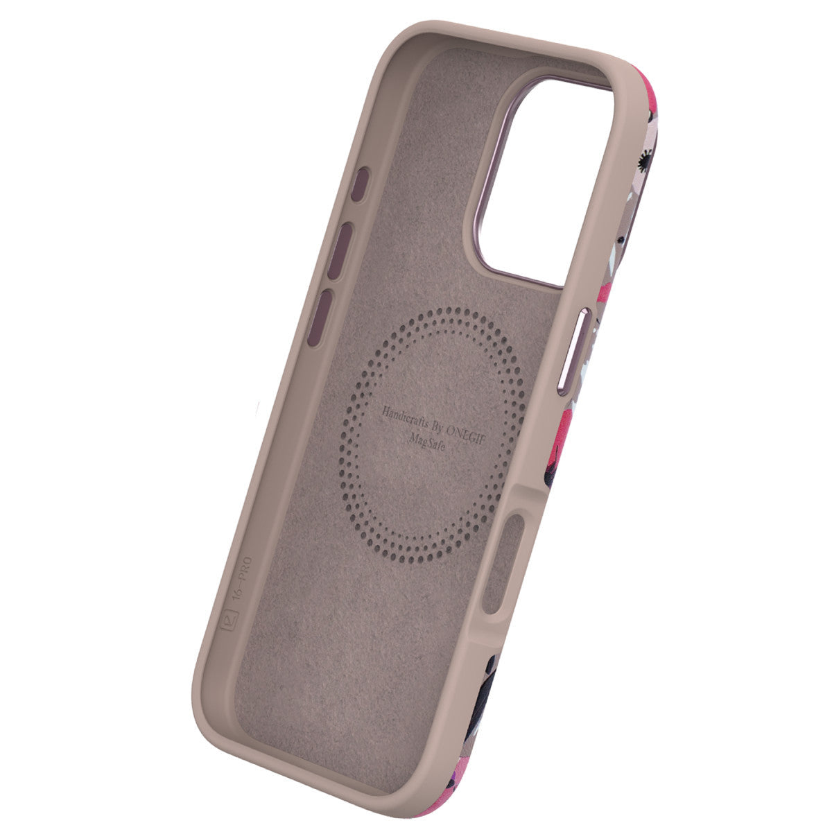 Onegif Apple iPhone 15 Plus Flower Series Magsafe Kapak