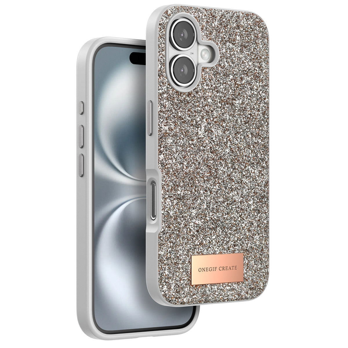 Onegif Apple iPhone 16 Bright Simli Kapak