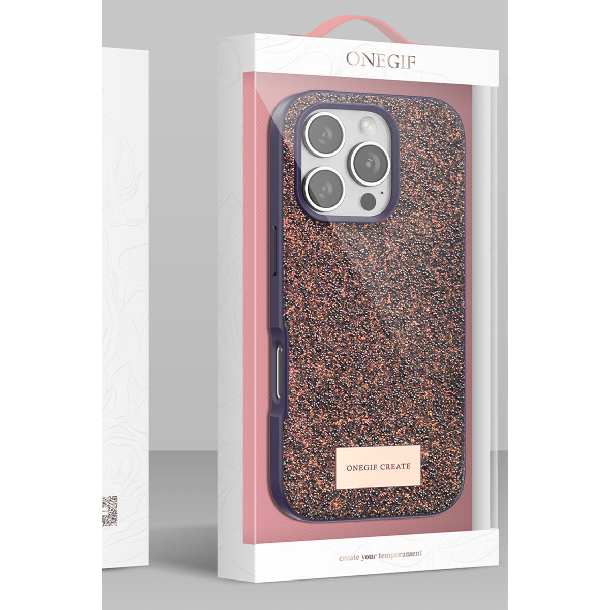 Onegif Apple iPhone 16 Bright Simli Kapak