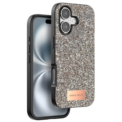 Onegif Apple iPhone 16 Plus Bright Simli Kapak