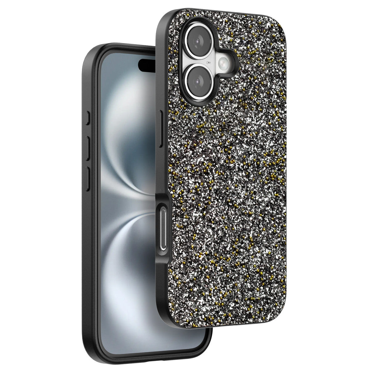 Onegif Apple iPhone 16 Plus Bright Simli Kapak