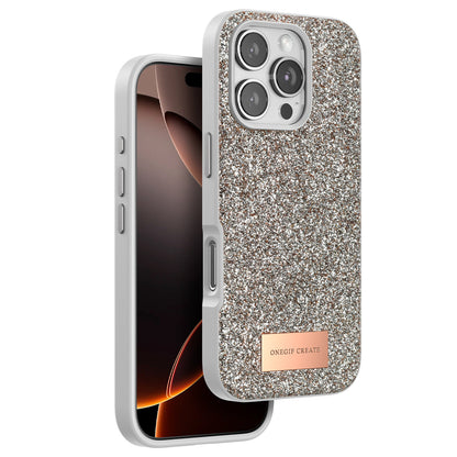 Onegif Apple iPhone 16 Pro Bright Simli Kapak