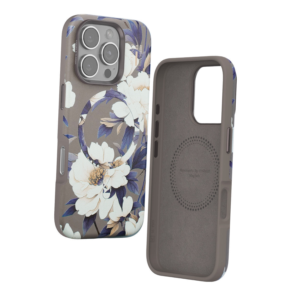 Onegif Apple iPhone 16 Pro Flower Series Magsafe Kapak