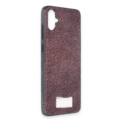 Onegif Samsung Galaxy A05 Bright Simli Kapak - Derin Mor