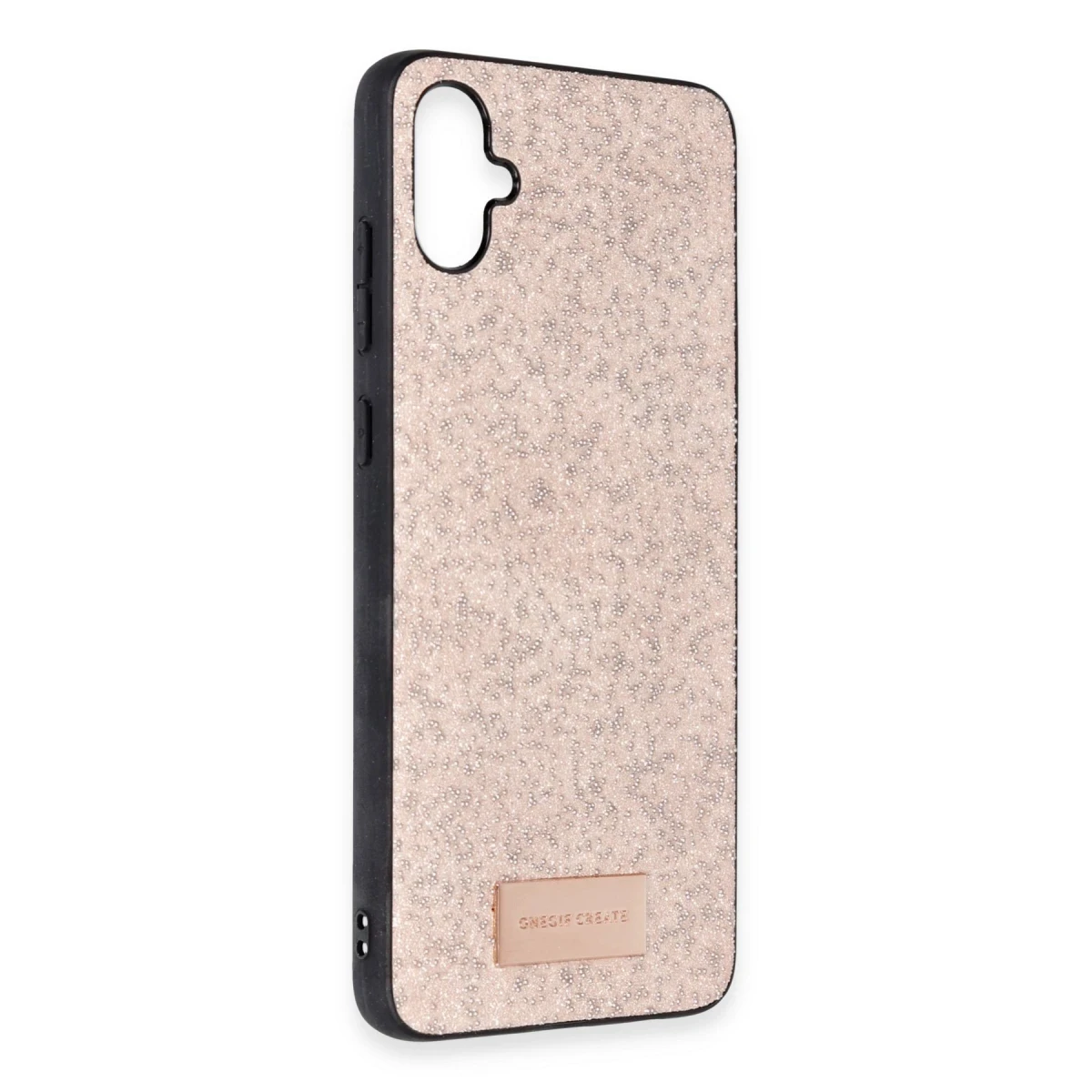 Onegif Samsung Galaxy A05 Bright Simli Kapak - Pembe
