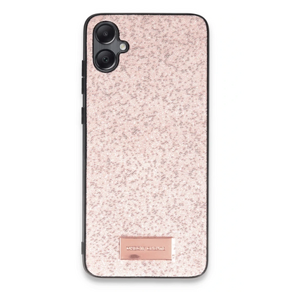 Onegif Samsung Galaxy A05 Bright Simli Kapak - Pembe